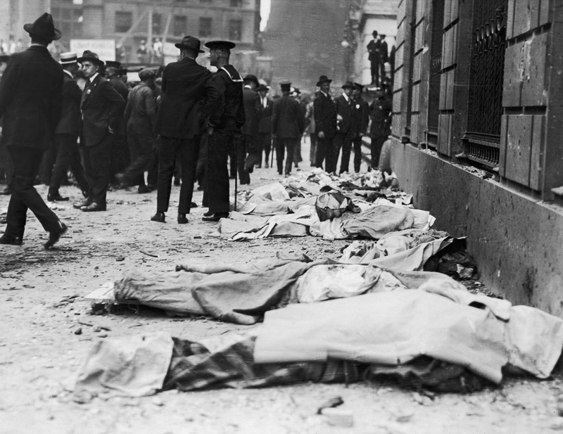Atentado de 1920. Library NY